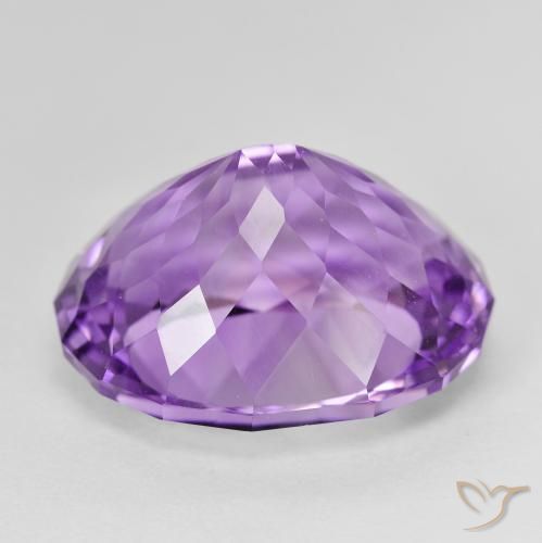 Ametista Violeta rosado Natural 16.36ct, oval, VVS-VS