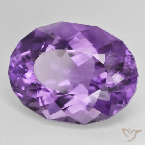 Ametista Violeta Vívido Natural 28.28ct, oval, VVS-VS
