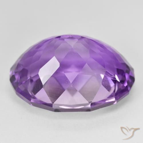 Ametista Violeta Vívido Natural 28.28ct, oval, VVS-VS