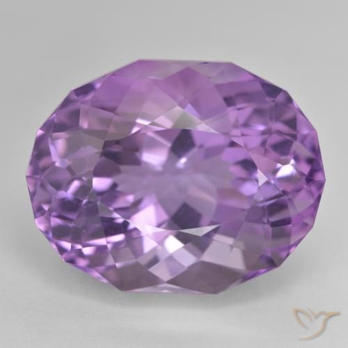 31.42ct Natural Violeta Claro-Médio Ametista, oval, VVS