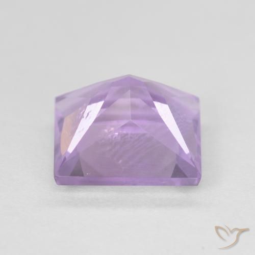 Ametista Violeta rosa médio Natural 2.25ct, Quadrado, VS