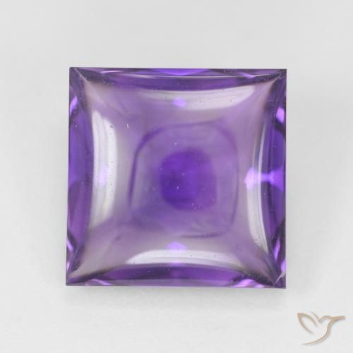 4.10ct Natural Medium Light-Violet Ametista, Quadrado, Transparente