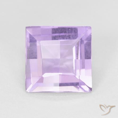 1.54ct Natural íris violeta Ametista, Quadrado, VVS-VS