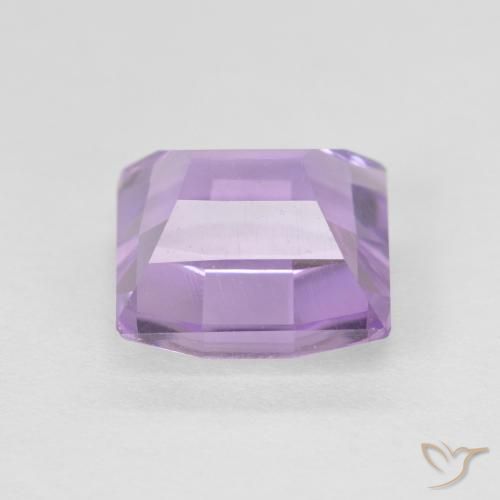 Ametista Violeta rosado Natural 2.41ct, Quadrado, VVS