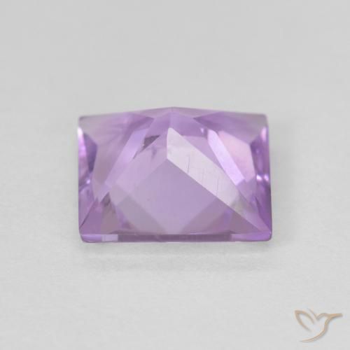 Ametista íris violeta Natural 2.01ct, Quadrado, VS