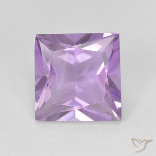 2.32ct Natural Violeta rosa médio Ametista, Quadrado, VS