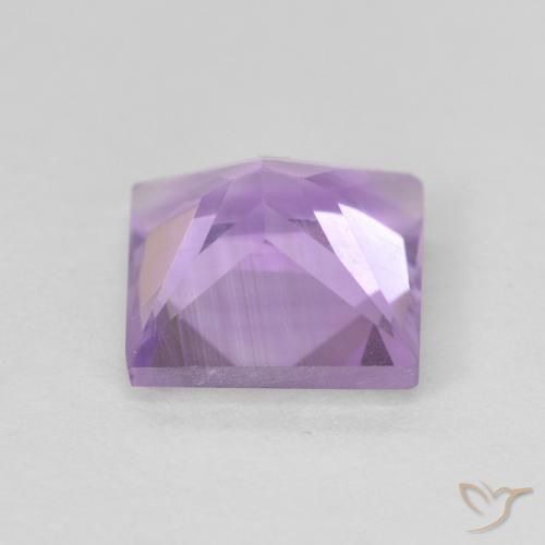 Ametista Violeta rosa médio Natural 2.32ct, Quadrado, VS
