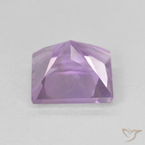 Ametista Violeta claro Natural 1.97ct, Quadrado, VS