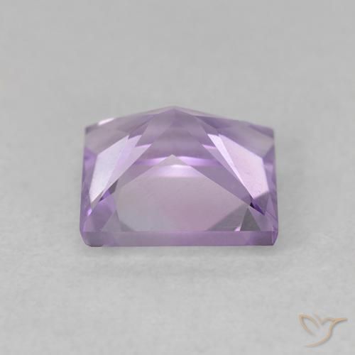 Ametista Violeta claro Natural 1.80ct, Quadrado, VVS