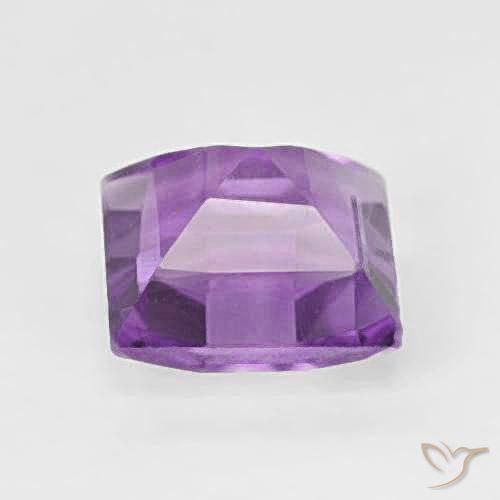 Ametista Violeta rosado Natural 1.75ct, Quadrado, VVS-VS