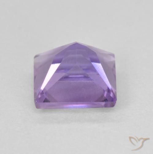 Ametista Violeta rosado Natural 1.13ct, Quadrado, VVS-VS
