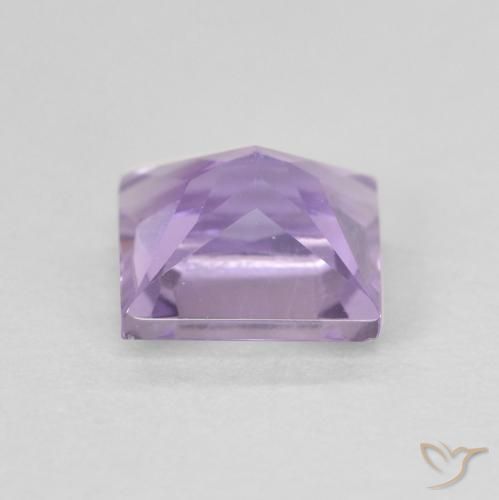 Ametista Violeta rosado Natural 1.05ct, Quadrado, VVS-VS