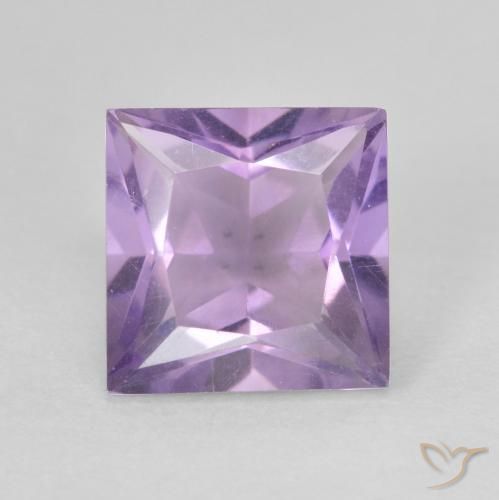 2.29ct Natural Violeta rosa médio Ametista, Quadrado, VVS-VS