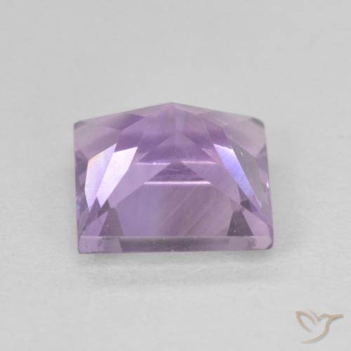 Ametista Violeta rosa médio Natural 2.29ct, Quadrado, VVS-VS