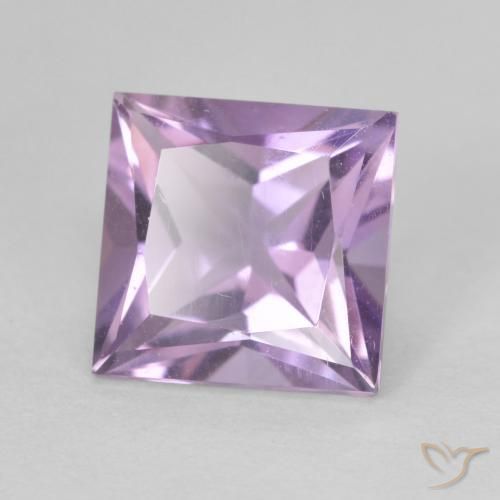 Ametista Violeta rosa médio Natural 2.27ct, Quadrado, VVS-VS