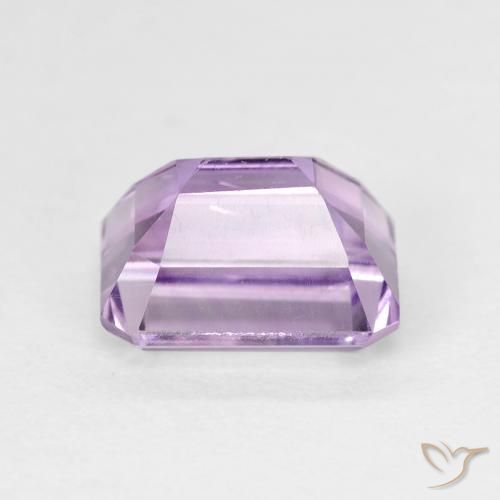 Ametista Violeta médio Natural 2.64ct, Corte Octógono / Esmeralda, VVS-VS