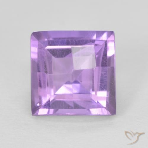 1.84ct Natural Violeta médio Ametista, Quadrado, VVS-VS