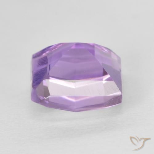 Ametista Violeta rosado Natural 1.44ct, Quadrado, VVS-VS