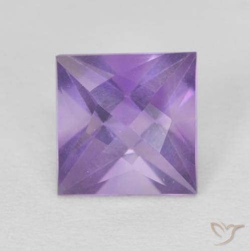 1.14ct Natural Violeta médio Ametista, Quadrado, VVS-VS