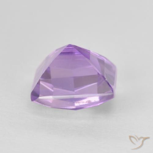 Ametista Violeta rosado Natural 1.86ct, Quadrado, VS