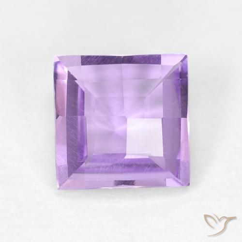 1.42ct Natural Violeta médio Ametista, Quadrado, SI