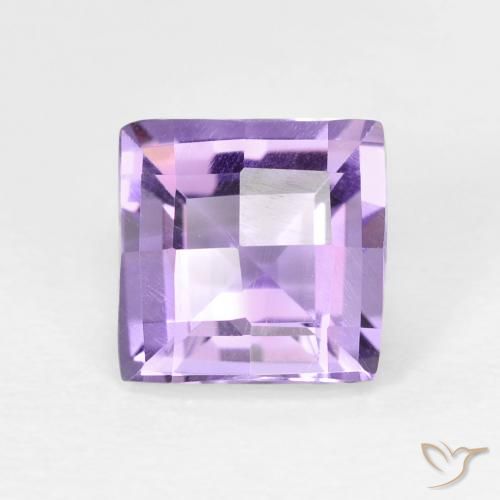 1.66ct Natural Violeta médio Ametista, Quadrado, VVS