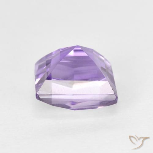 Ametista Violeta médio Natural 1.66ct, Quadrado, VVS