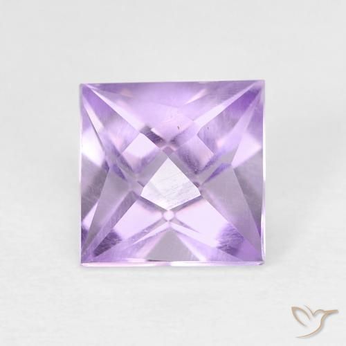 1.18ct Natural Violeta médio Ametista, Quadrado, VVS