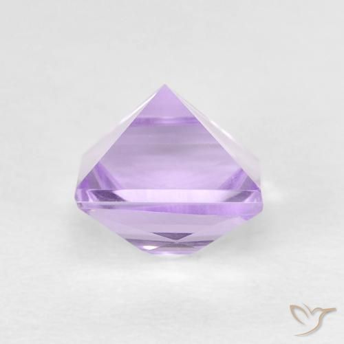 Ametista Violeta médio Natural 1.18ct, Quadrado, VVS