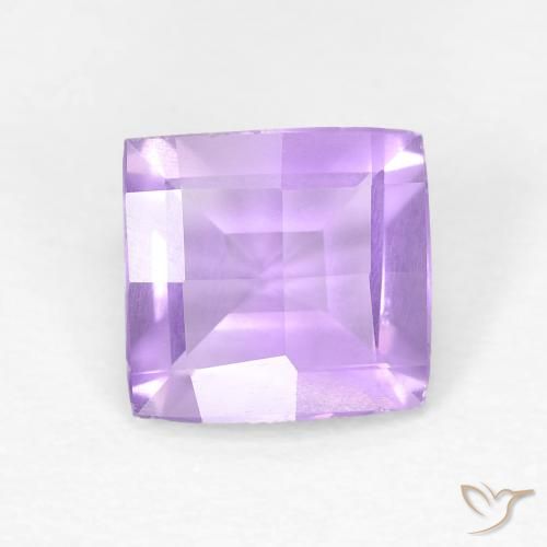 1.08ct Natural Violeta Rosado Brilhante Ametista, Quadrado, VVS-VS