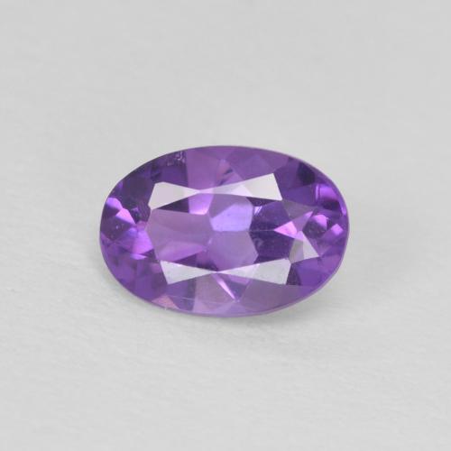 0.43ct Natural Medium Light-Violet Ametista, oval, VS