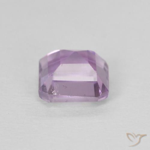 Ametista Violeta rosado Natural 0.65ct, Corte Octógono / Esmeralda, VS