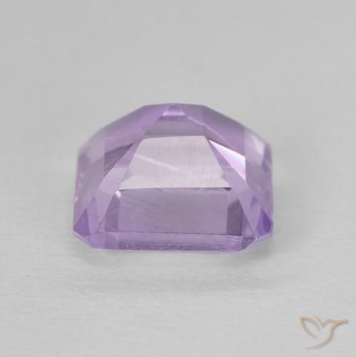 Ametista Violeta rosado claro Natural 1.02ct, Corte Octógono / Esmeralda, VS
