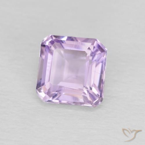 Ametista Sangria Violeta Natural 0.65ct, Corte Octógono / Esmeralda, VVS