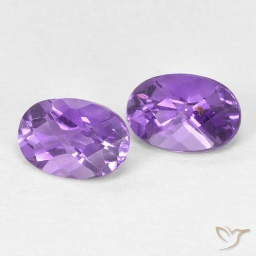 0.92ctw Natural Violeta Profundo Ametista, oval, VVS