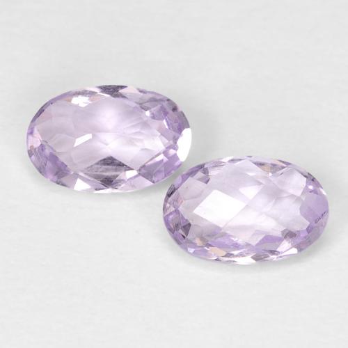 0.74ctw Natural Violeta rosado Ametista, oval, VS