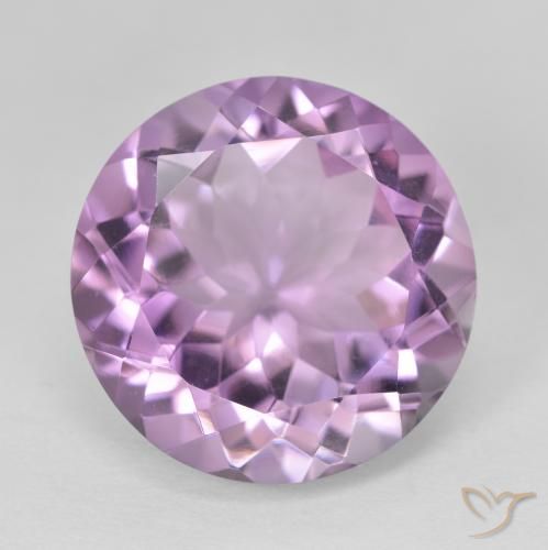 13.19ct Natural Violeta médio Ametista, Redondo, VVS