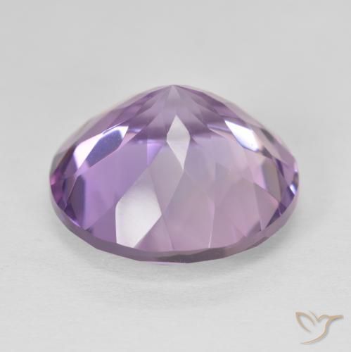 Ametista Violeta médio Natural 13.19ct, Redondo, VVS