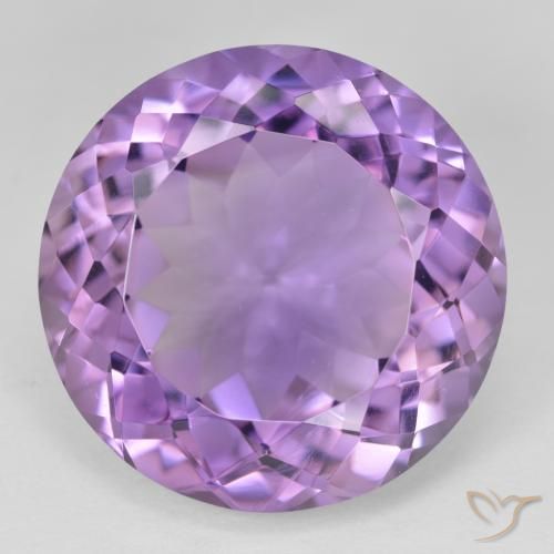26.62ct Natural Violeta médio Ametista, Redondo, VVS-VS
