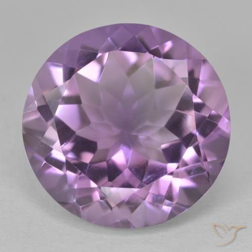 13.34ct Natural Violeta médio Ametista, Redondo, VVS