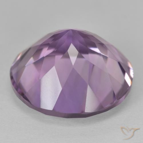 Ametista Violeta médio Natural 13.34ct, Redondo, VVS