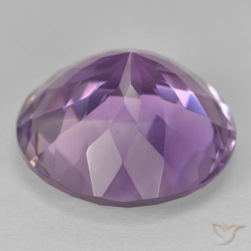 Ametista Violeta médio Natural 13.24ct, Redondo, VVS