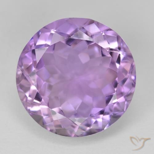 12.13ct Natural íris violeta Ametista, Redondo, VVS