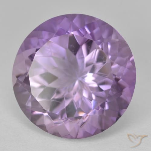 Ametista íris violeta Natural 14.14ct, Redondo, VVS-VS