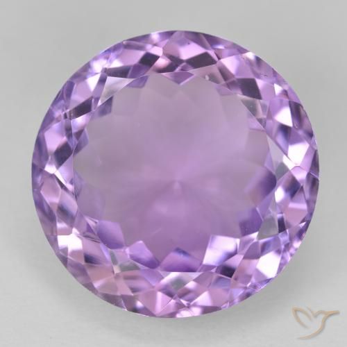 14.18ct Natural Violeta médio Ametista, Redondo, VVS-VS