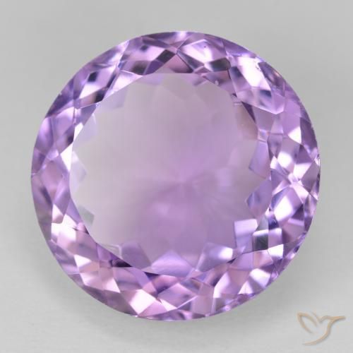 Ametista Violeta médio Natural 14.18ct, Redondo, VVS-VS