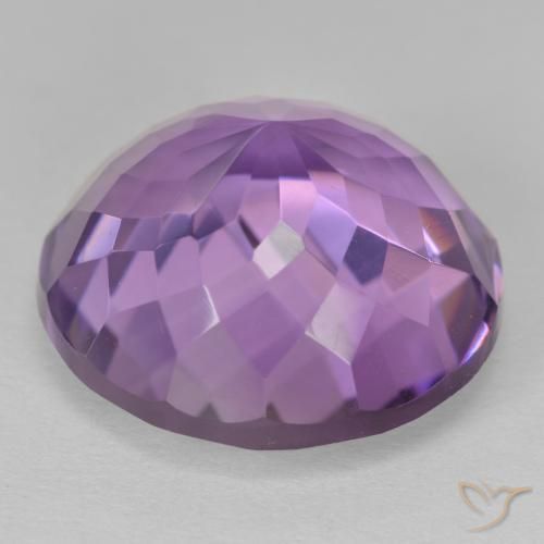 Ametista Violeta médio Natural 14.18ct, Redondo, VVS-VS