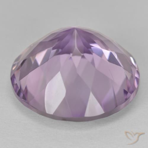 Ametista Violeta-rosa médio Natural 13.46ct, Redondo, VVS-VS