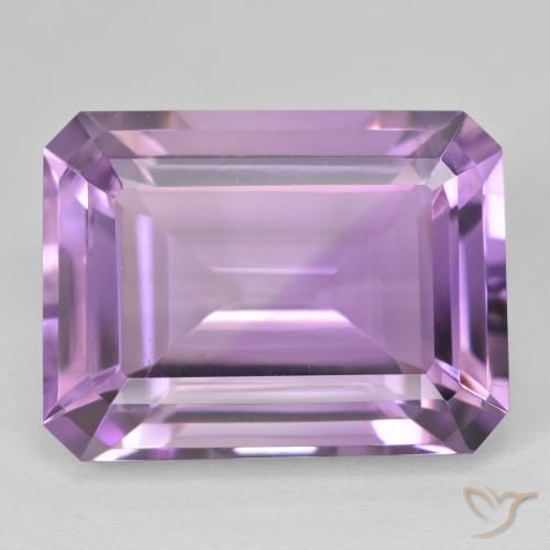 22.71ct Natural Violeta Púrpura Ametista, Corte Esmeralda, VVS
