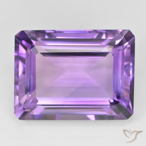 22.70ct Natural Violeta médio Ametista, Corte Esmeralda, VVS-VS